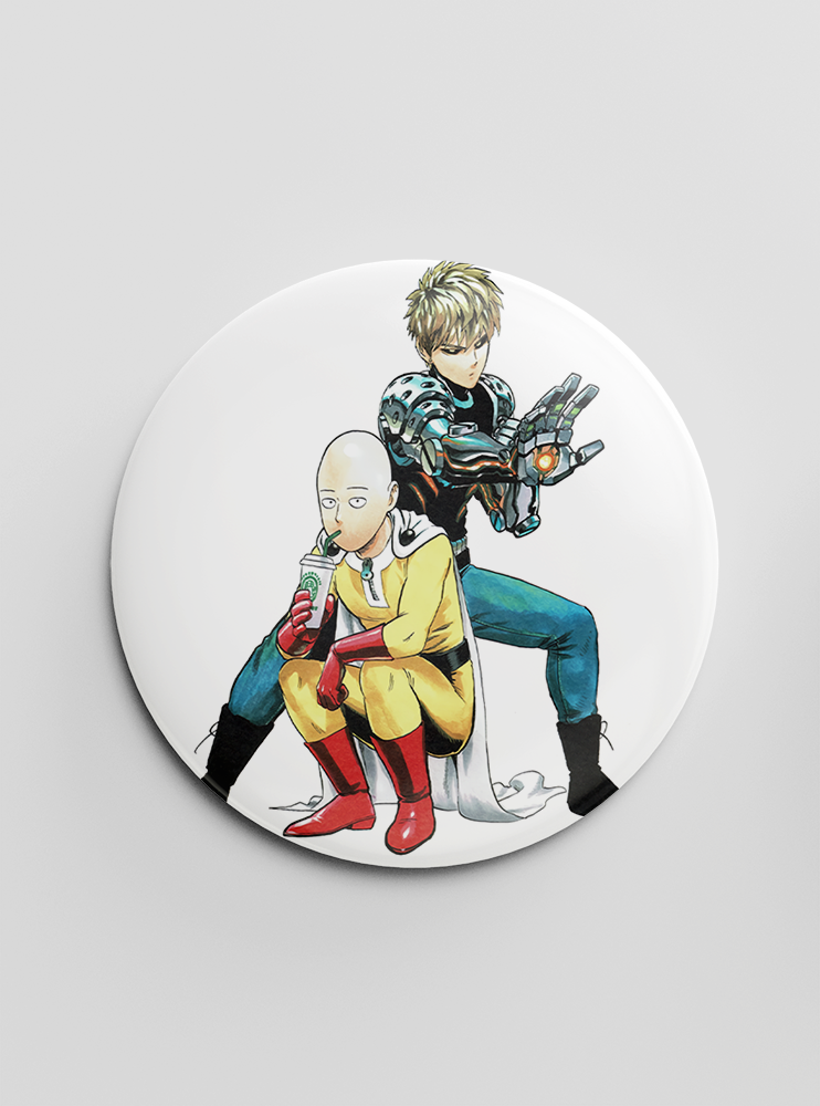 Значок Ванпанчмен 5 (One-Punch Man)