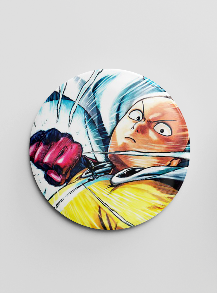 Значок Ванпанчмен 8 (One-Punch Man)