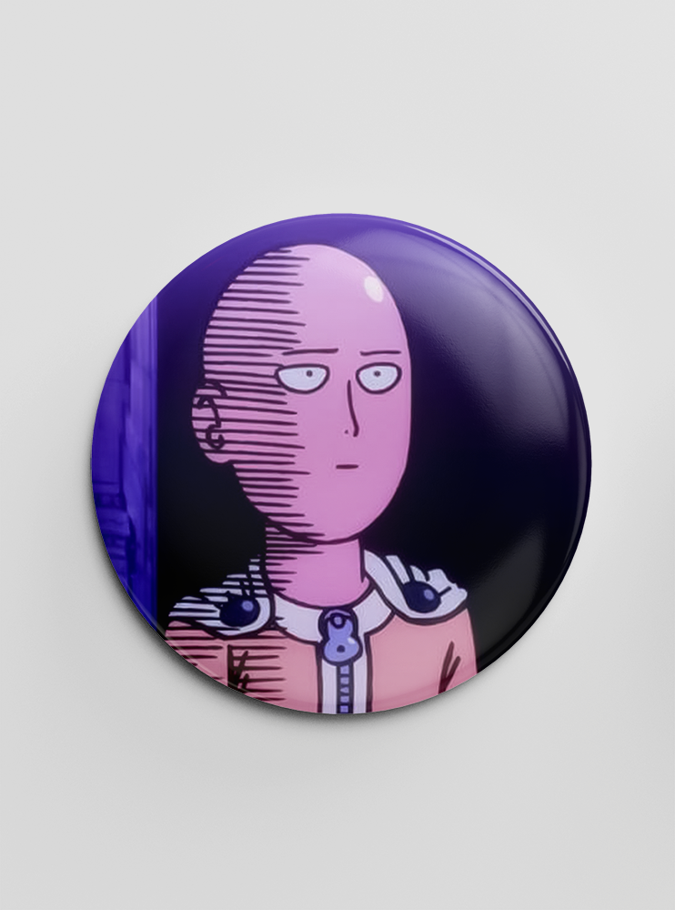 Значок Ванпанчмен 9 (One-Punch Man)