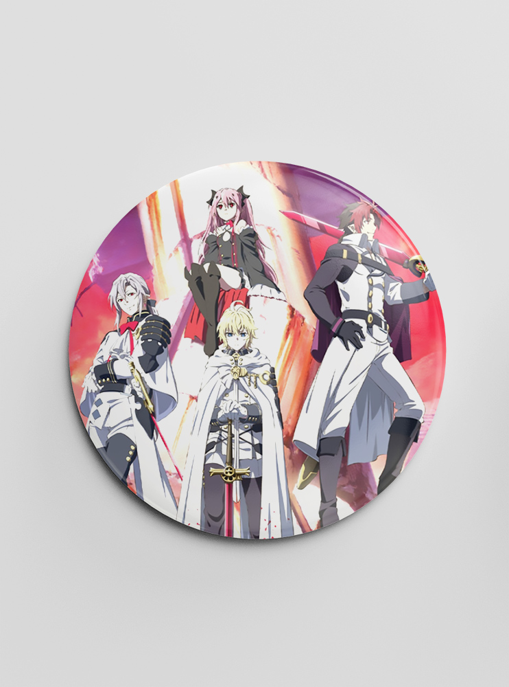 Значок Останній Серафим 12 (Owari no Seraph)