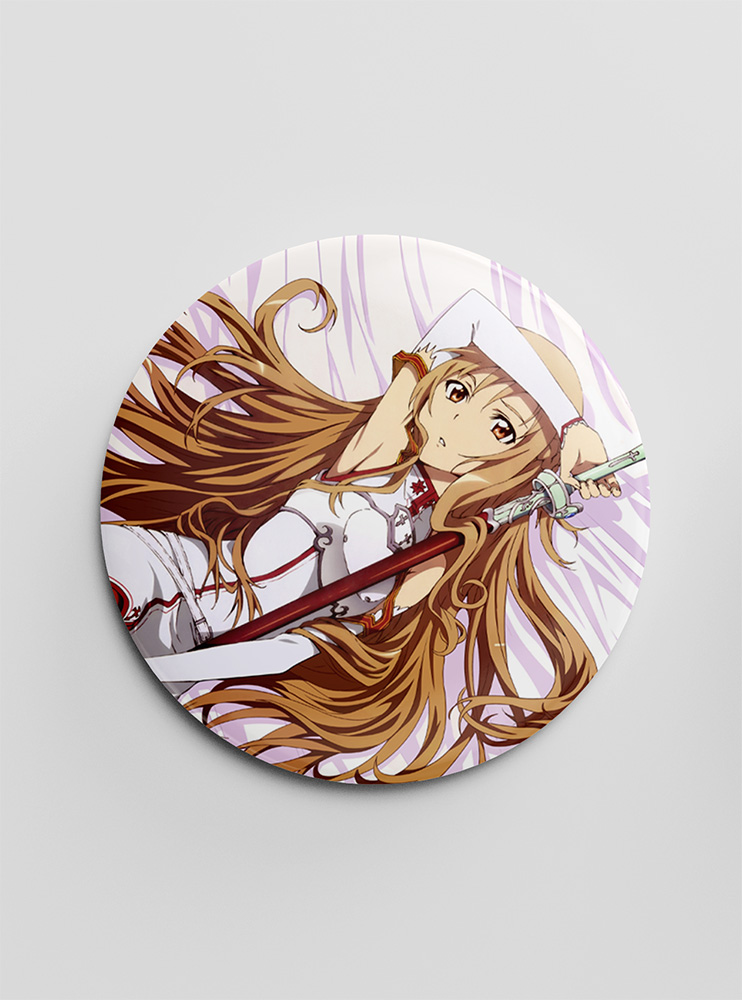 Значок "Майстри меча онлайн" 7 (Sword Art Online)