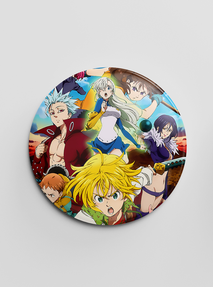 Значок "Сім Смертних Гріхів" 2 (Seven Deadly Sins)
