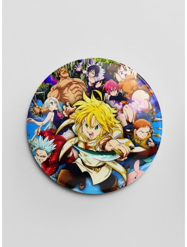 Значок "Сім Смертних Гріхів" 4 (Seven Deadly Sins)