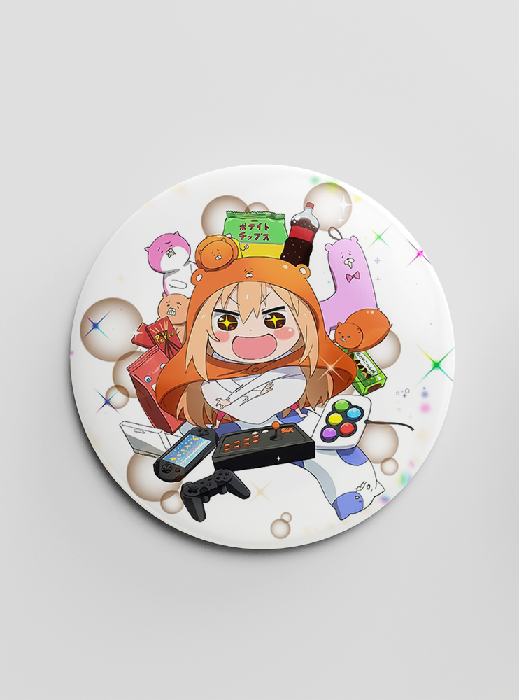 Значок Умару 3 (Himouto! Umaru-chan)