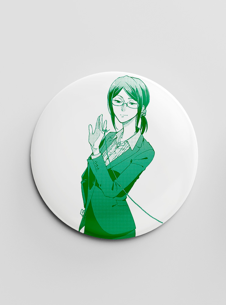 Значок Так складно любити отаку 2 (Wotaku ni Koi wa Muzukashii)