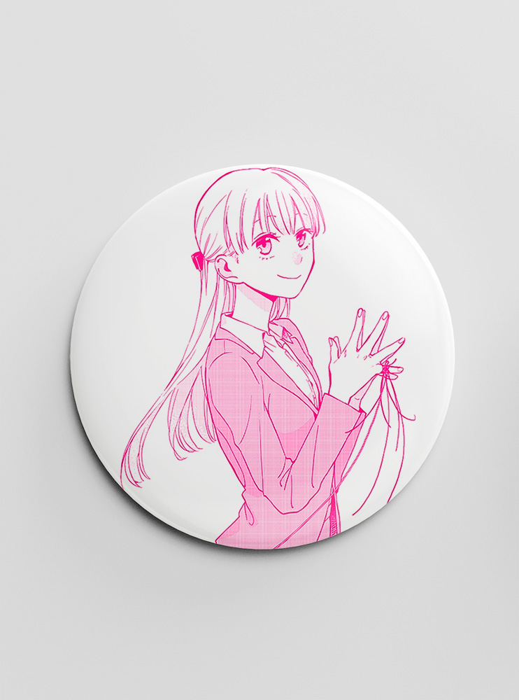 Значок Так складно любити отаку 3 (Wotaku ni Koi wa Muzukashii)
