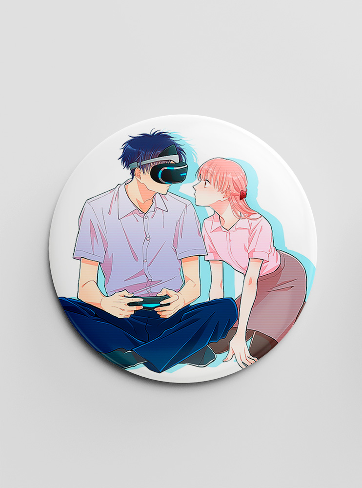 Значок Так складно любити отаку 5 (Wotaku ni Koi wa Muzukashii)