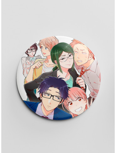 Значок Так складно любити отаку 6 (Wotaku ni Koi wa Muzukashii)