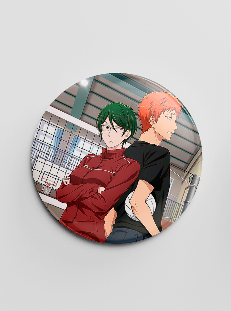 Значок Так складно любити отаку 7 (Wotaku ni Koi wa Muzukashii)