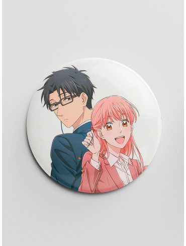 Значок Так складно любити отаку 9 (Wotaku ni Koi wa Muzukashii)