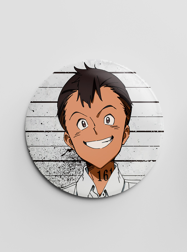 Значок "Обіцяний Неверленд" 15 (Yakusoku no Neverland)