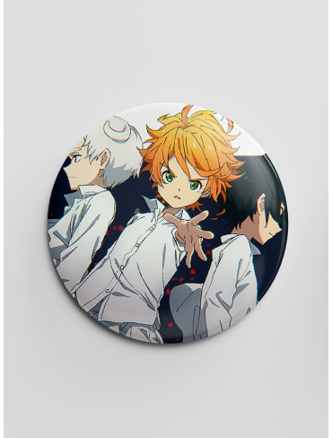 Значок "Обіцяний Неверленд" 2 (Yakusoku no Neverland)
