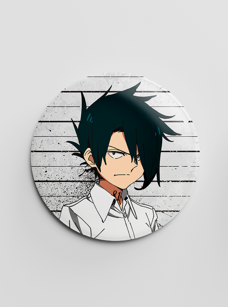 Значок "Обіцяний Неверленд" 20 (Yakusoku no Neverland)