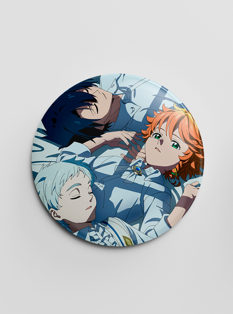 Значок "Обіцяний Неверленд" 3 (Yakusoku no Neverland)
