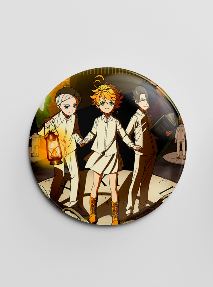 Значок "Обіцяний Неверленд" 5 (Yakusoku no Neverland)