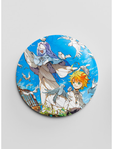 Значок "Обіцяний Неверленд" 6 (Yakusoku no Neverland)
