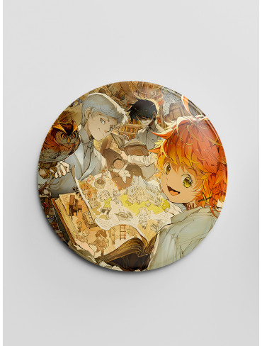 Значок "Обіцяний Неверленд" 7 (Yakusoku no Neverland)
