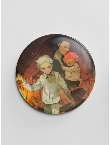 Значок "Обіцяний Неверленд" 8 (Yakusoku no Neverland)