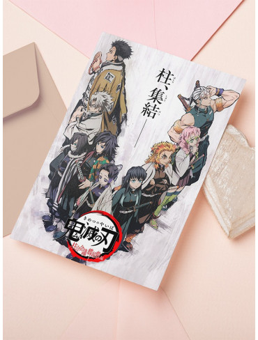 Листівка Клинок, що знищує демонів 16 (Kimetsu no Yaiba)