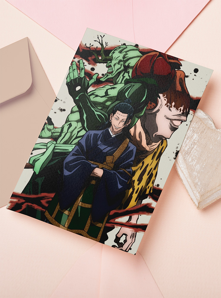 Листівка Магічна битва (Jujutsu Kaisen) Листівка Магічна битва (Jujutsu Kaisen)