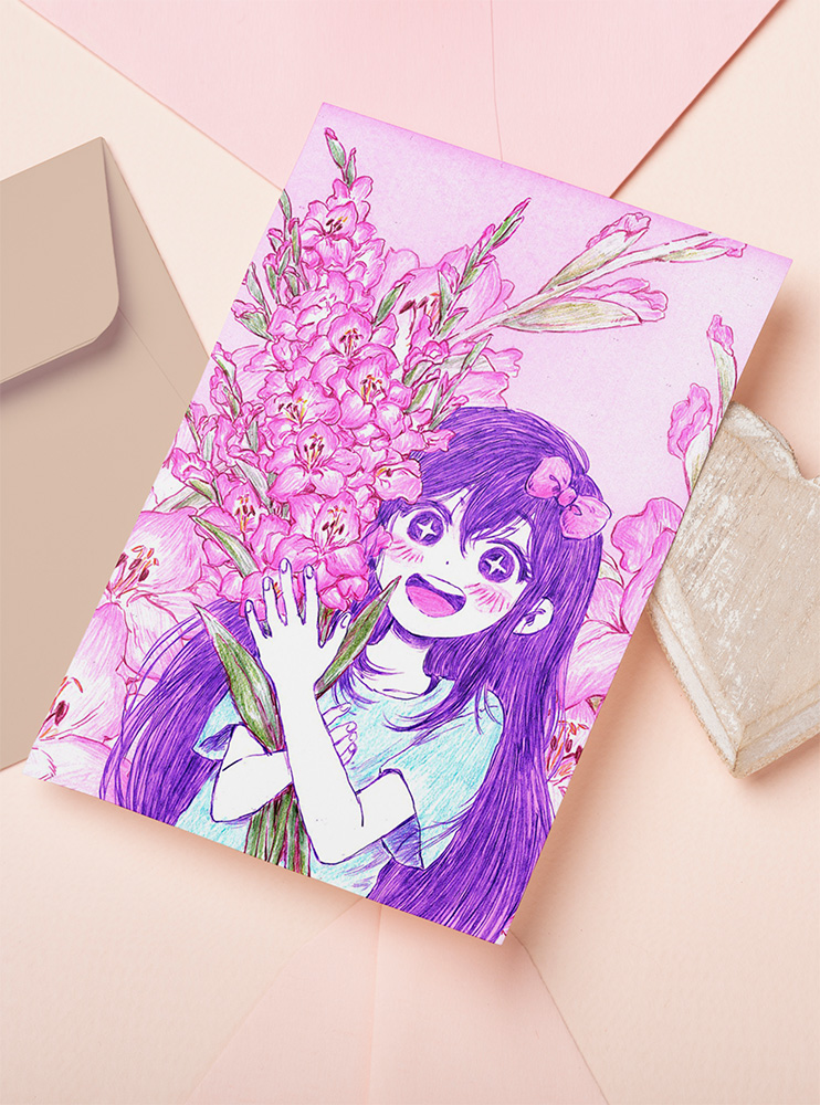 Листівка Оморі (Omori)
