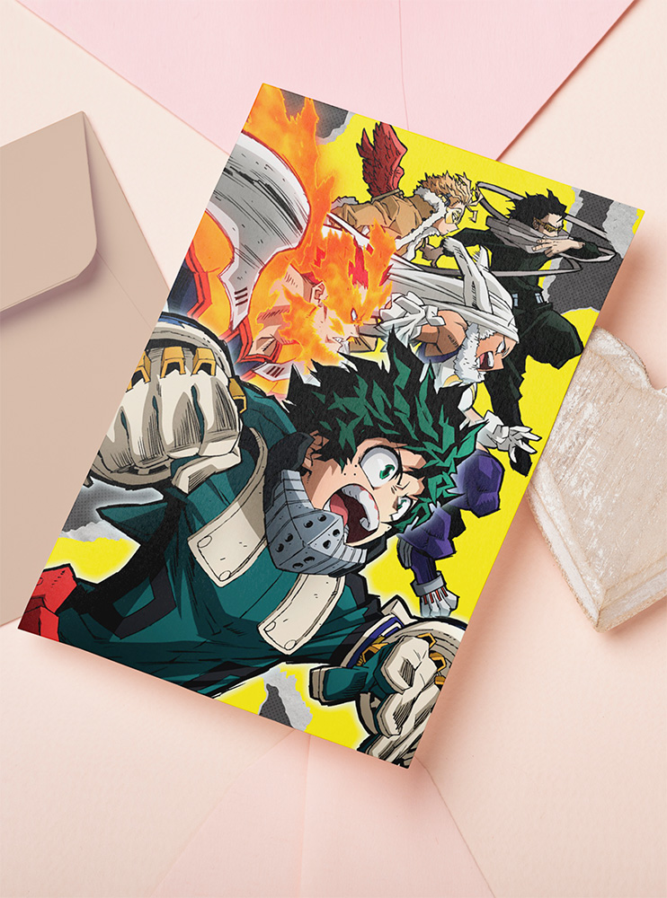 Листівка Моя геройська академія (Boku no Hero Academia)