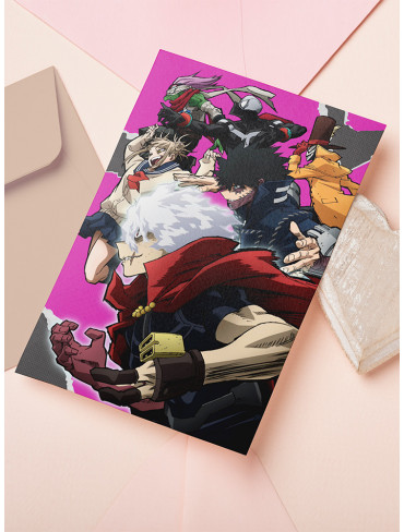 Листівка Моя геройська академія 2 (Boku no Hero Academia)