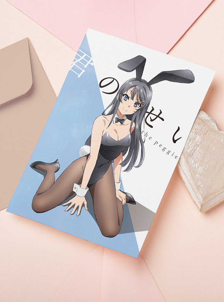 Листівка Негідники не мріють про шляхетних кроличок 2 (Seishun Buta Yarou wa Bunny Girl Senpai no Yume wo Minai)