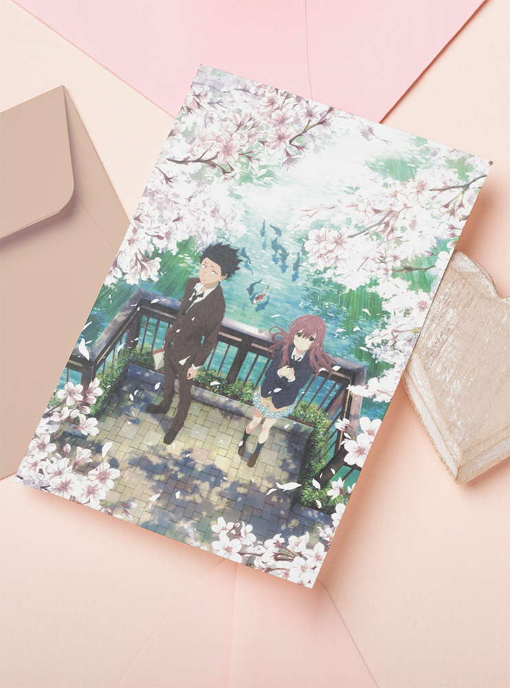 Листівка Форма голосу (Koe no katachi)