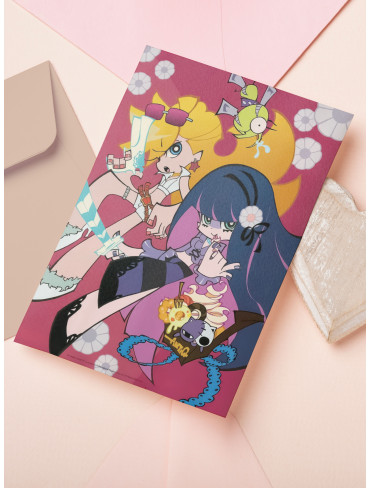 Листівка Трусяшка та Панчошка (Panty and Stocking)