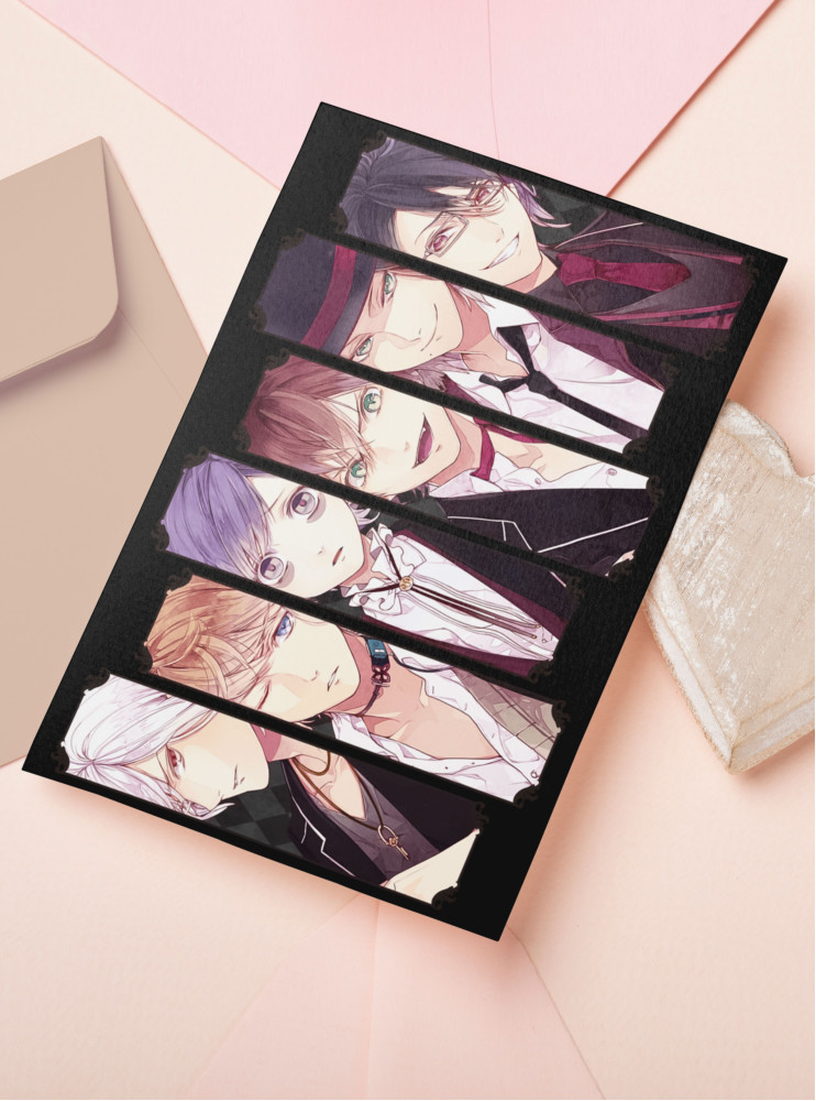 Листівка Диявольські коханці (Diabolik Lovers)