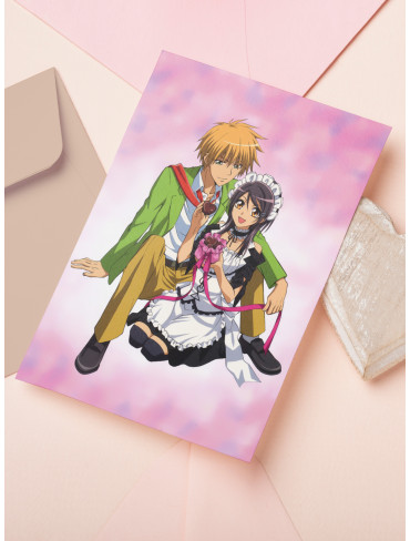 Листівка Президент студентської ради - покоївка (Kaichou wa maid-sama)