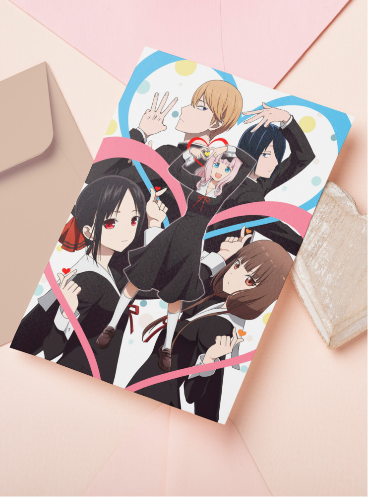 Листівка Кагуя-сама - Кохання як війна 2 (Kaguya-sama: Love is War)