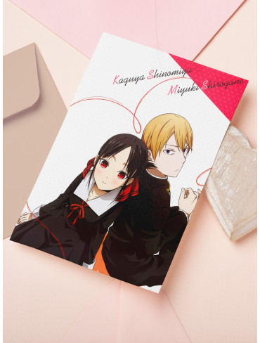 Листівка Кагуя-сама - Кохання як війна 3 (Kaguya-sama: Love is War)