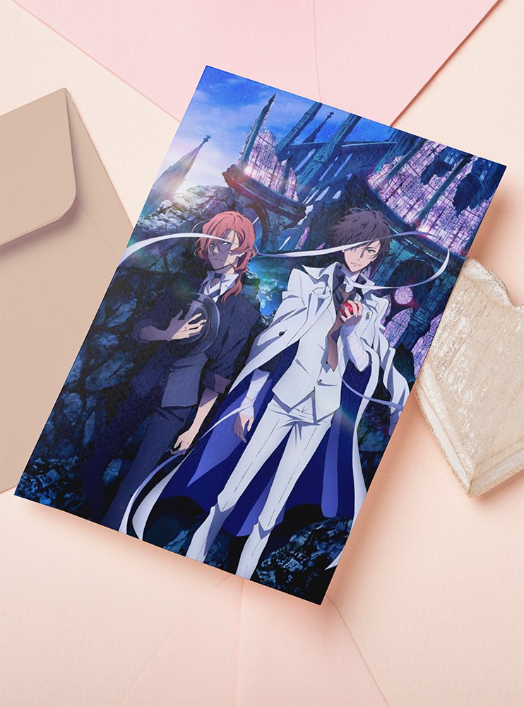 Листівка Дазай /Чуя (Bungou Stray Dogs)