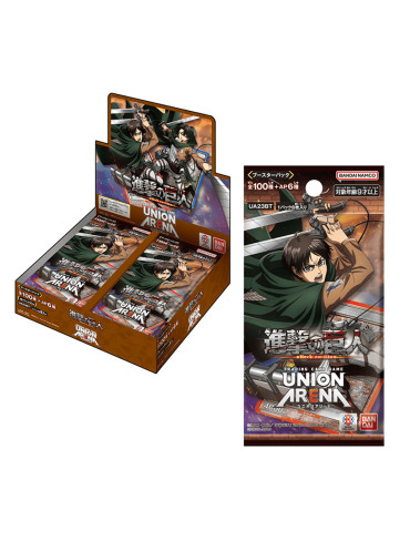 Оригінальні гральні картки Attack on Titan Union Arena Booster Pack