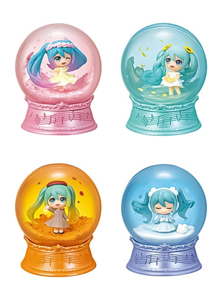 Фігурка Re-Ment Piapro Characters - Hatsune Miku - Hatsune Miku Series Scenery Dome - Kanaderu Kisetsu no Monogatari