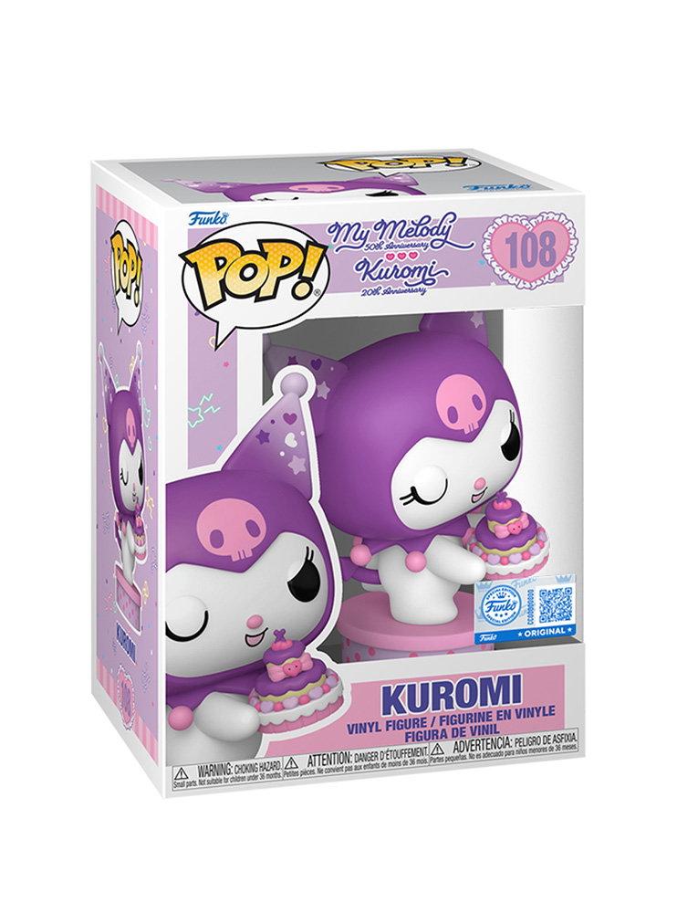 Фігурка Funko POP 108 - Куромі (Sanrio) Фігурка Funko POP 108 - Куромі (Sanrio)