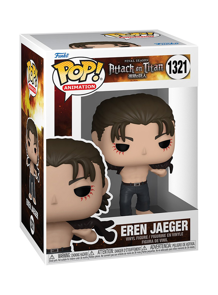 Фігурка Funko POP 1321 - Ерен Єґер (Attack on Titan) Фігурка Funko POP 1321 - Ерен Єґер (Attack on Titan)