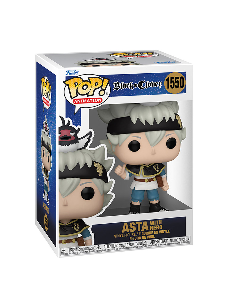 Фігурка Funko POP 1550 - Аста та Неро (Black Clover) Фігурка Funko POP 1550 - Аста та Неро (Black Clover)