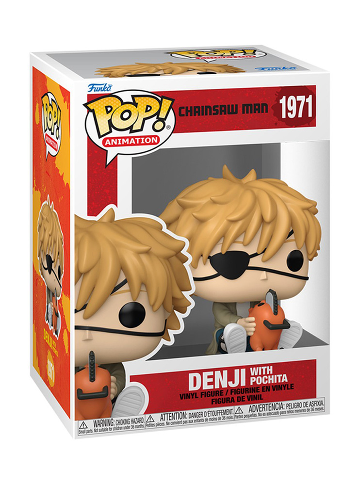 Фігурка Funko POP 1971 - Денджі та Почіта (Chainsaw Man) Фігурка Funko POP 1971 - Денджі та Почіта (Chainsaw Man)