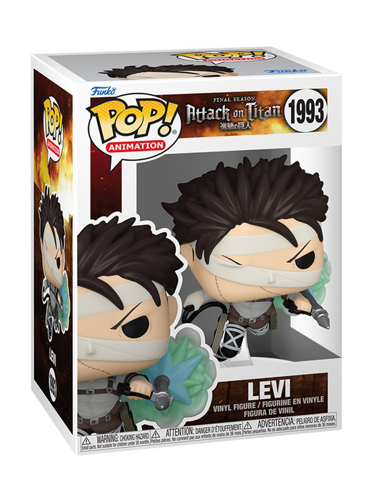 Фігурка Funko POP 1993 - Леві Аккерман (Attack on Titan) Фігурка Funko POP 1993 - Леві Аккерман (Attack on Titan)