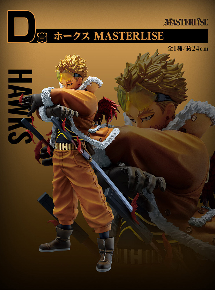 Фігурка Bandai Boku no Hero Academia - Hawks - Ichiban Kuji - Ichiban Kuji Boku no Hero Academia ~Tsumugu Chikara~ (D Prize) - Masterlise