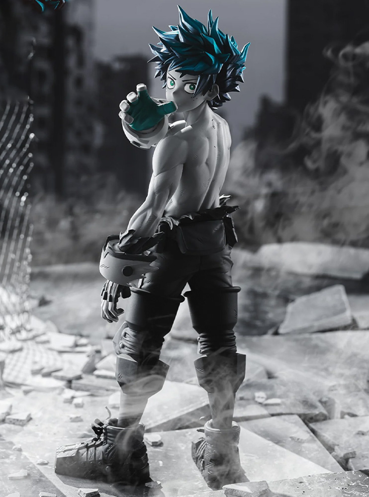 Фігурка Bandai Boku no Hero Academia - Midoriya Izuku - Noir Edge Collection