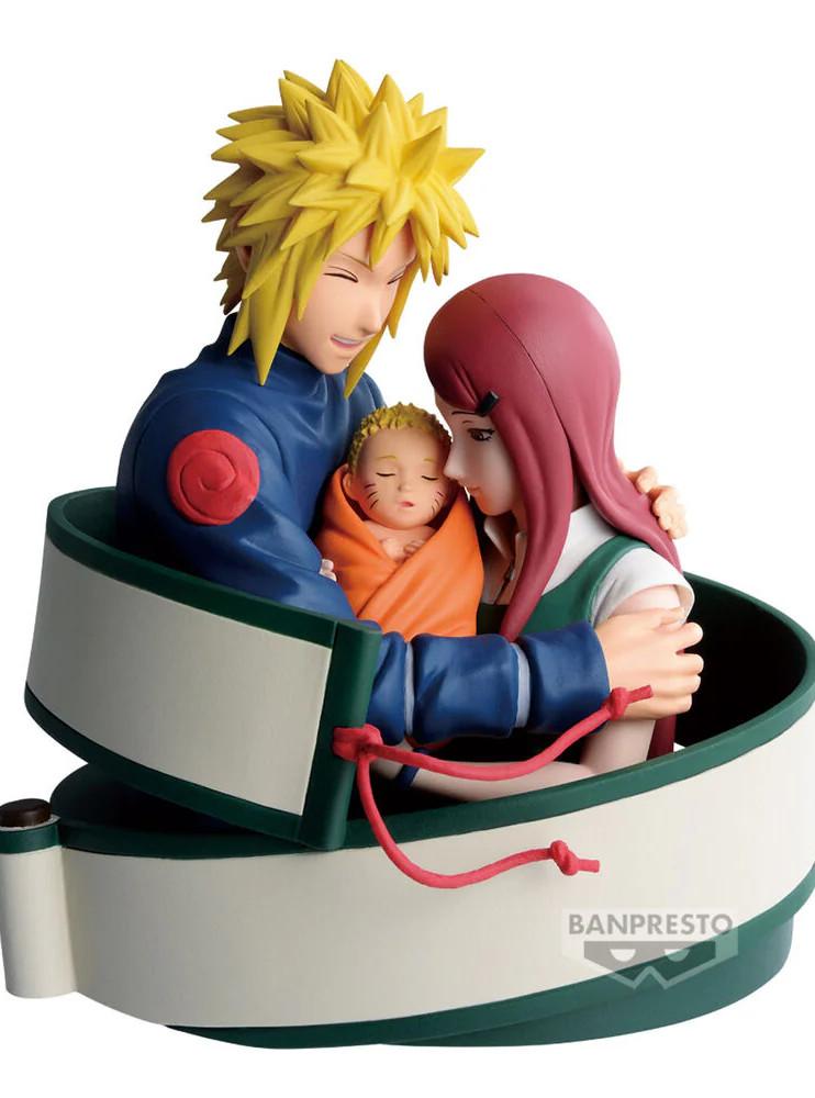 Фігурка Bandai Naruto - Namikaze Minato - Uzumaki Kushina - Uzumaki Naruto - Naruto 72 Series, 53