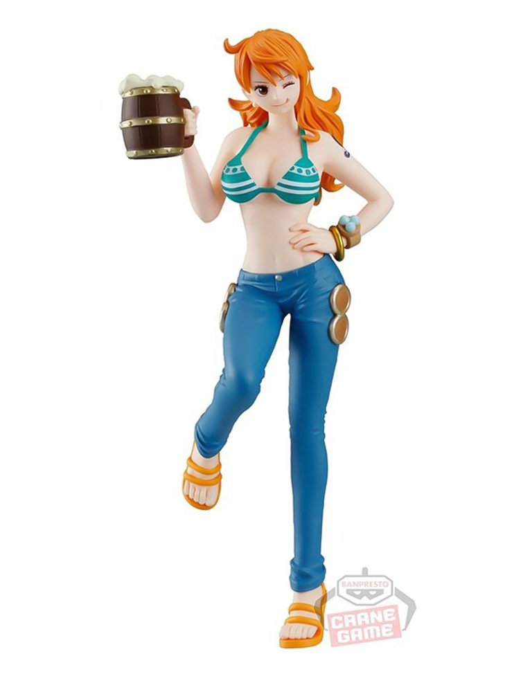 Фігурка Banpresto One Piece Nami Yaroudomo Utageda!!