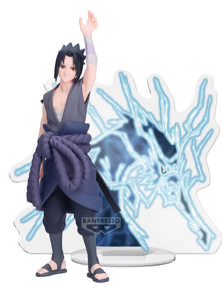 Фігурка Banpresto Naruto Shippuuden - Uchiha Sasuke - Panel Spectacle ~Tenkara Furu Kaminari~
