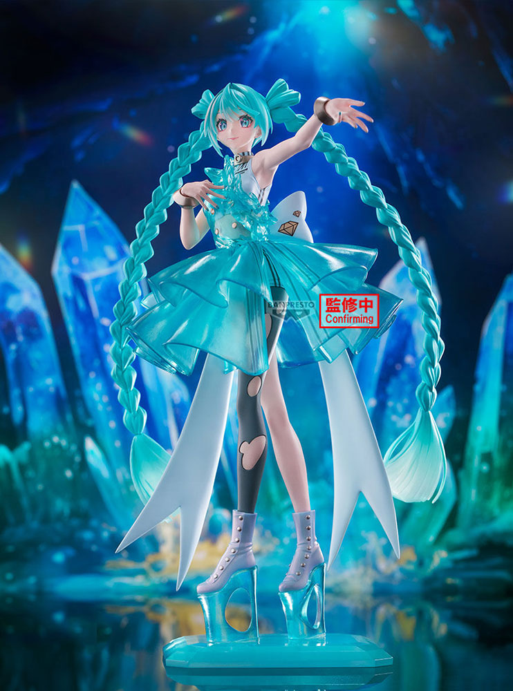 Фігурка Banpresto Piapro Characters - Hatsune Miku - Banpresto Evolve - Banpresto Evolve Clearluxe - EmeraldGem Фігурка Banpresto Piapro Characters - Hatsune Miku - Banpresto Evolve - Banpresto Evolve Clearluxe - EmeraldGem