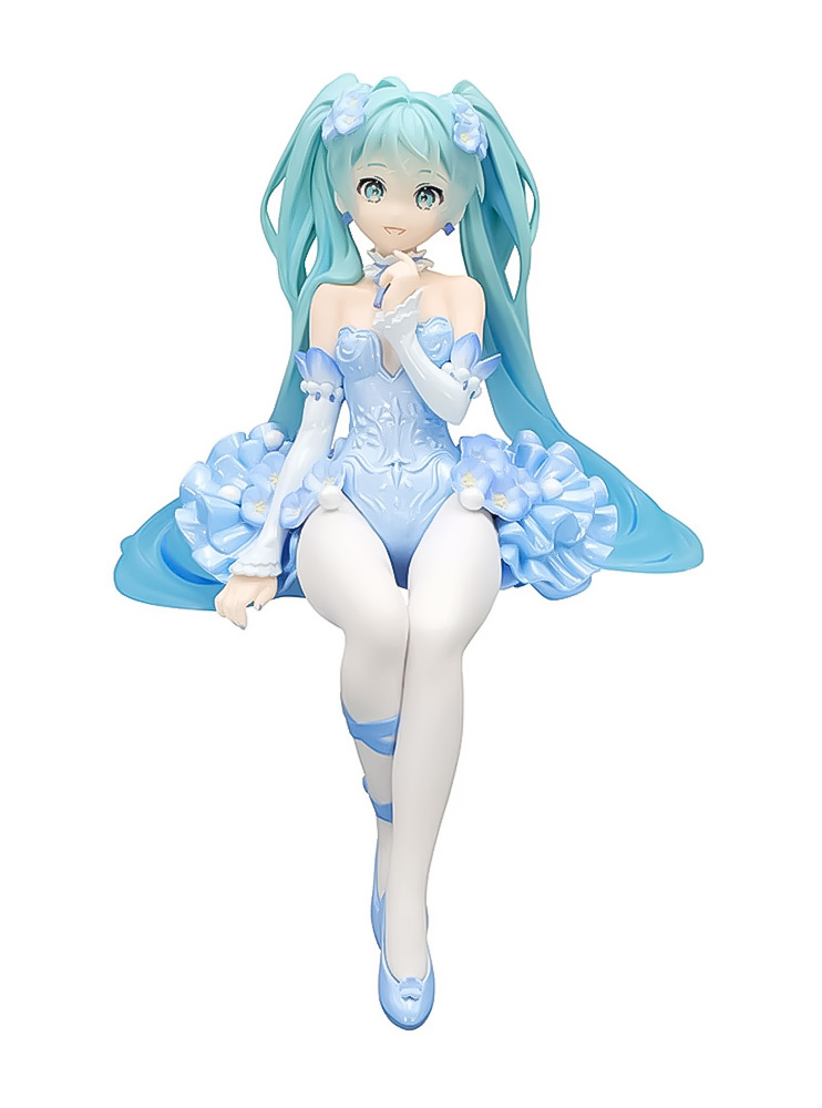 Фігурка FuRy Piapro Characters - Hatsune Miku - Flower Fairy - Noodle Stopper Figure - Nemophila, Pale Blue ver.