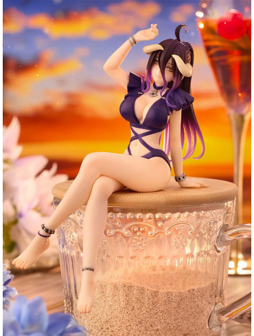 Фігурка FuRyu Overlord - Albedo - Noodle Stopper Figure - Mizugi, Dark Purple ver.